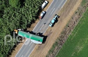Accidente ruta 11 cabal video drone