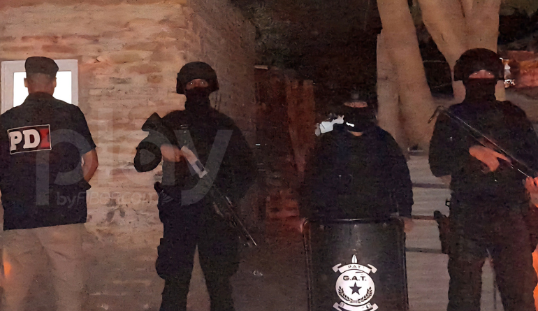 megaoperativo drogas Esperanza y zona