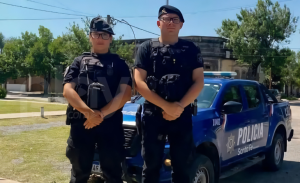 policias esperanza salvan a hombre con rcp