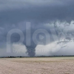 Un tornado provocó importantes daños materiales en el sur de la provincia de Santa Fe