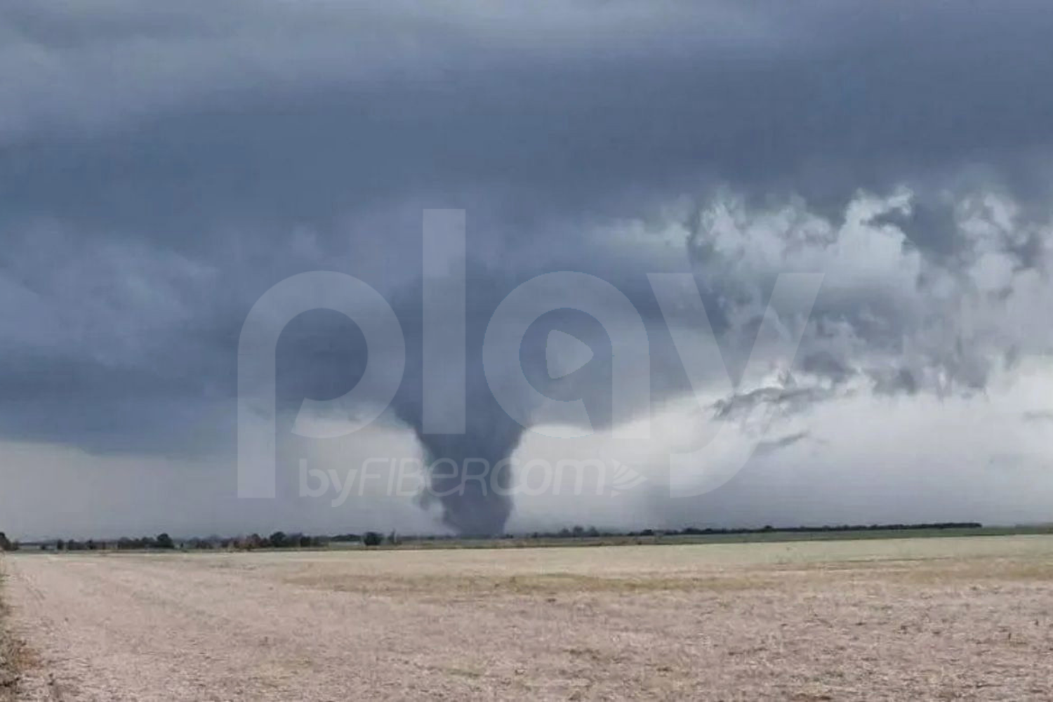 Un tornado provocó importantes daños materiales en el sur de la provincia de Santa Fe