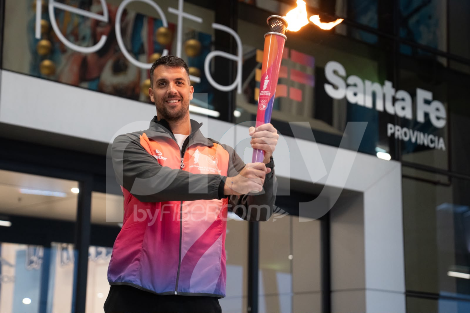 La Antorcha Suramericana llegó a Santa Fe y recorrerá los 19 departamentos